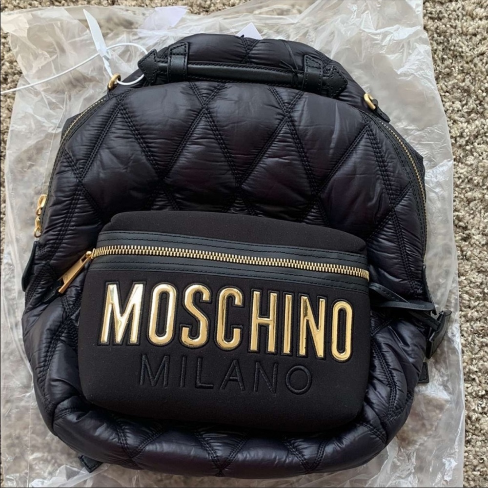 Moschino Logo Mini Backpack